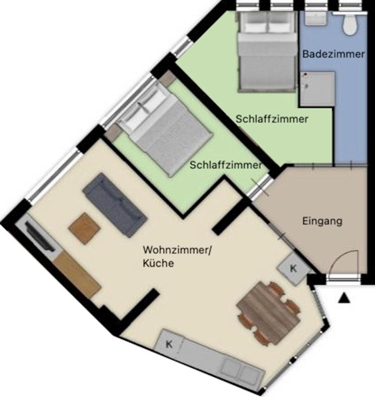 Apartament Aeuchen Am Rosenthal Monschau Pokój zdjęcie