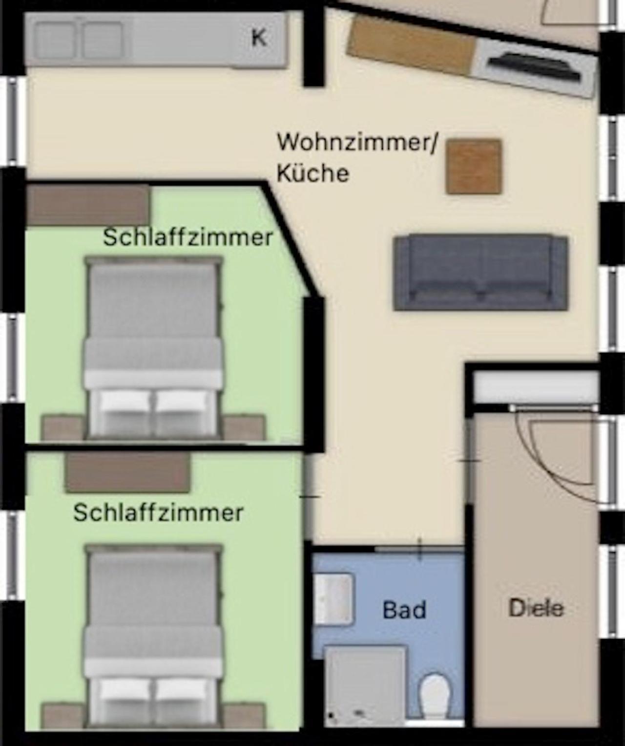 Apartament Aeuchen Am Rosenthal Monschau Pokój zdjęcie
