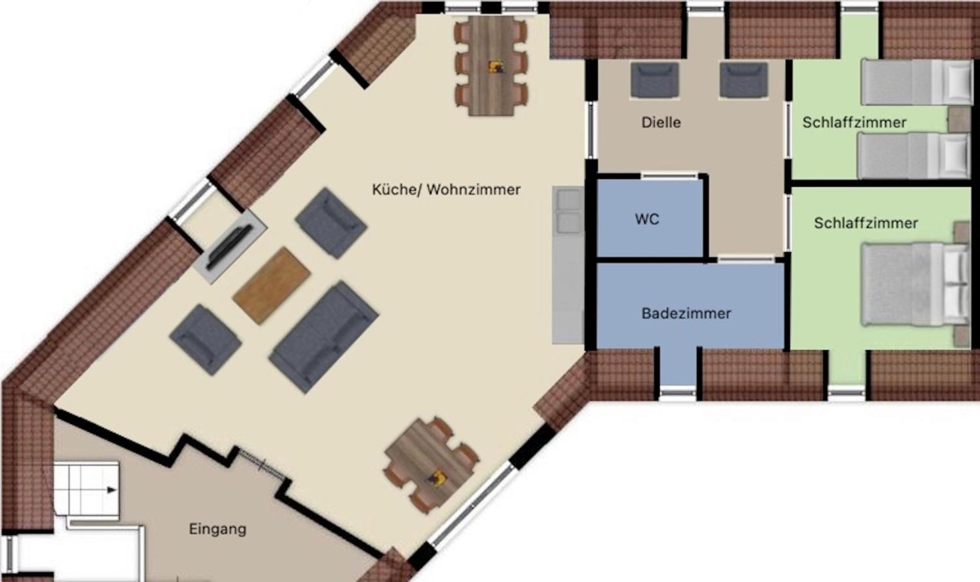 Apartament Aeuchen Am Rosenthal Monschau Pokój zdjęcie